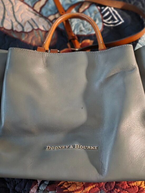 Dooney & Bourke Handbags - Dooney & Bourke Large Barlow Satchel in Taupe